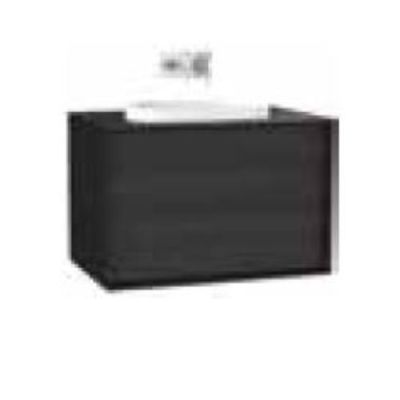 Vitra Cabinet Unit with 2 Drawers with Countertop TV-Shape Basin 61464