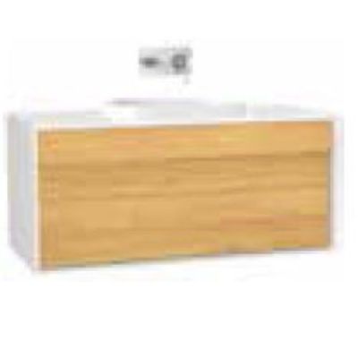 Vitra Cabinet Unit with 2 Drawers with Countertop TV-Shape Basin 61470