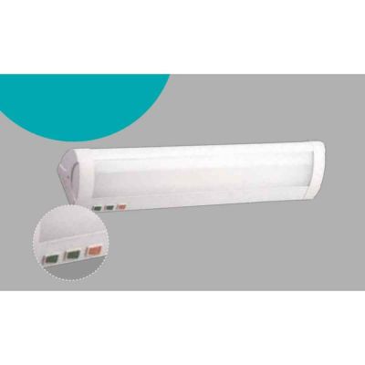 Wipro Comfort Up Down Extruded Rectangle 31W Cool White LED Bed Wall Mounted Light-LW04-411-XXX-57-WS